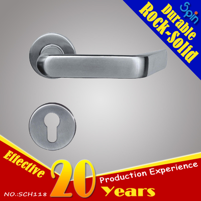 Professional production of en1906 German standard stainless steel door lock door handle set