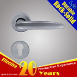 SUS304 Stainless steel solid cast entrance lever door handle for interior doors room locks/mechanica