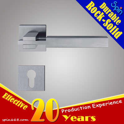 Cast entrance lever door handle for interior doors room lock/Hardware wood indoor handle lock set