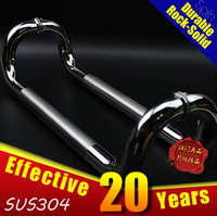 SUS304 stainless steel bending of frameless glass door handle/Glass door handle不锈钢玻璃大门拉手