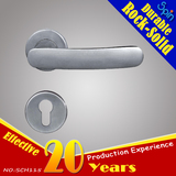 Restoring ancient ways of stainless steel solid cast lever door handle for interior doors room lock