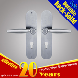 Door anti-theft lock stainless steel plate based on anti-theft performance with solid door handle